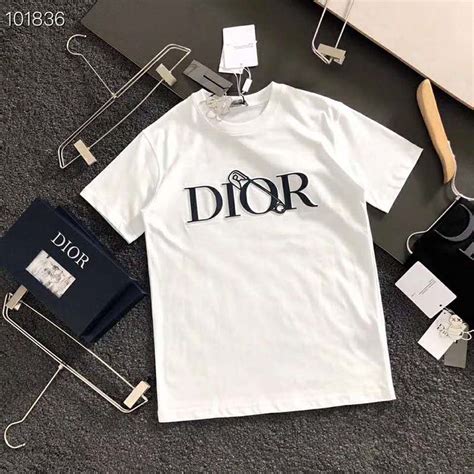 dior mens white lace dior t shirt|Dior white shirt men.